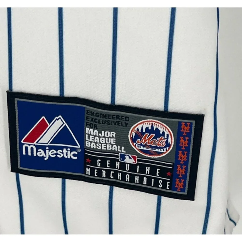 Tom Glavine Signed Mets Jersey Beckett COA HOF 14 Inscription Pinstripe Size XL - Picture 9 of 14